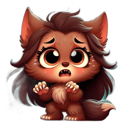 staff, creature, concept art, fantasy art transparent PNG cut-out