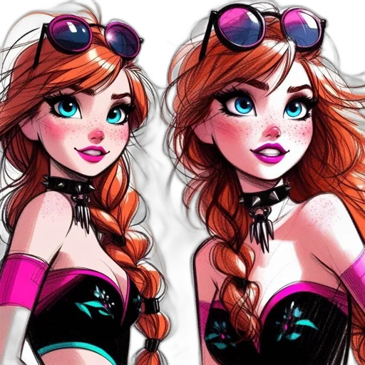 cartoon, comic book art, concept art, fantasy art transparent PNG cut-out