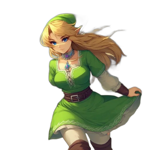 dress, staff, concept art, pixel art transparent PNG cut-out