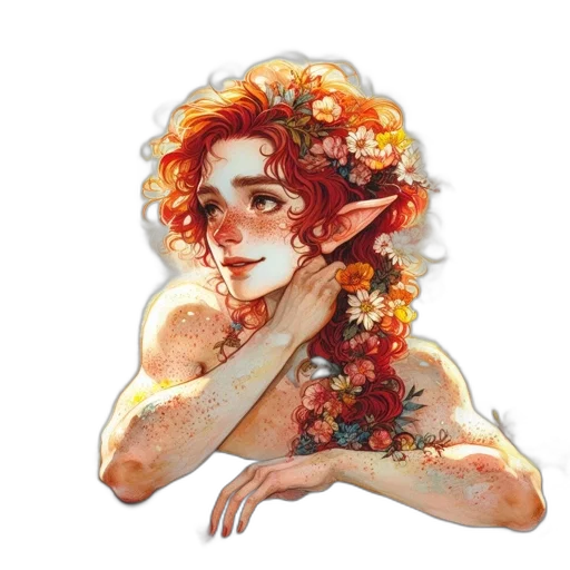 mask, face, flower, dragon transparent PNG cut-out