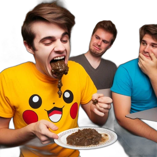 food, creature, concept art, pixel art transparent PNG cut-out