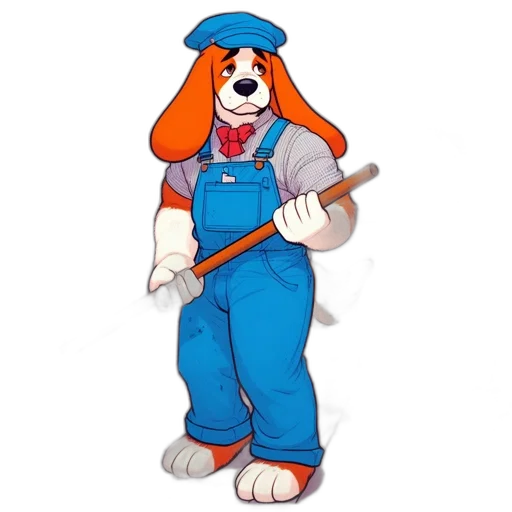 staff, weapon, animal, cartoon transparent PNG cut-out