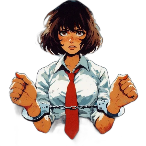 staff, jacket, face, weapon transparent PNG cut-out