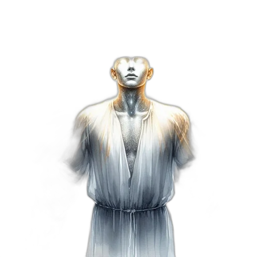 dress, jacket, staff, mask transparent PNG cut-out