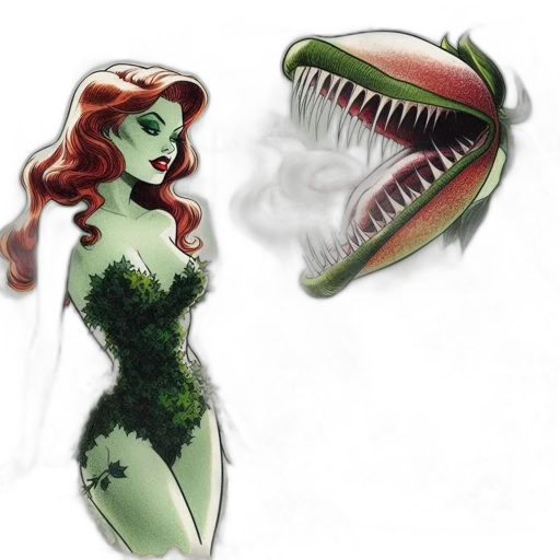 concept art, comic book art, fantasy art, cartoon transparent PNG cut-out