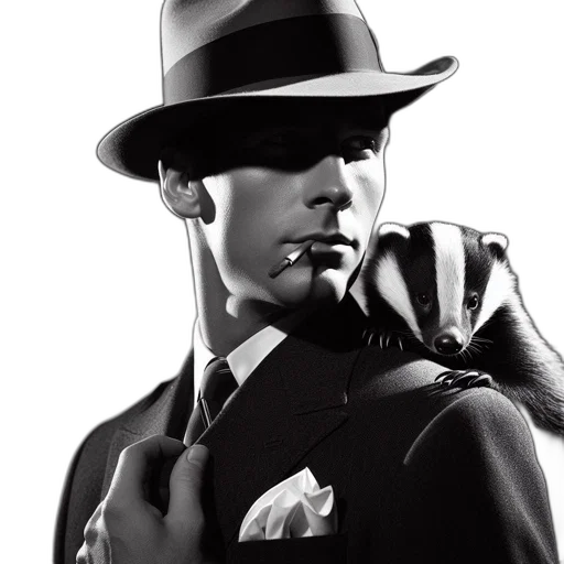 hat, staff, face, photorealistic transparent PNG cut-out