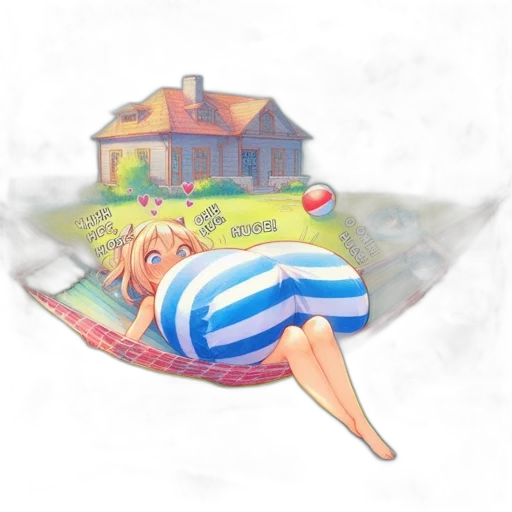 umbrella, concept art, 3d render, pixel art transparent PNG cut-out