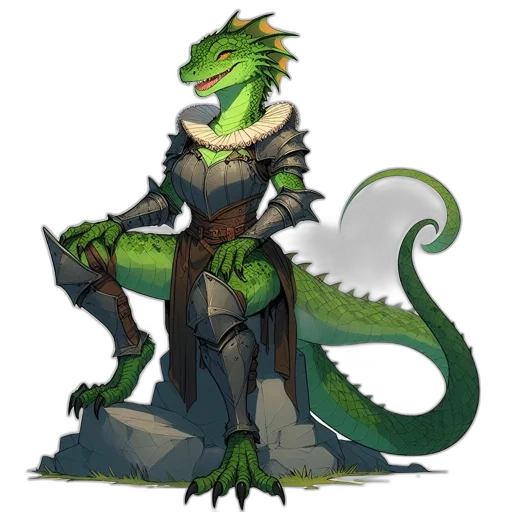 dragon, staff, creature, concept art transparent PNG cut-out