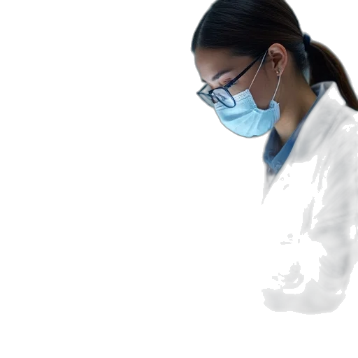 staff, mask, photorealistic, 3d render transparent PNG cut-out