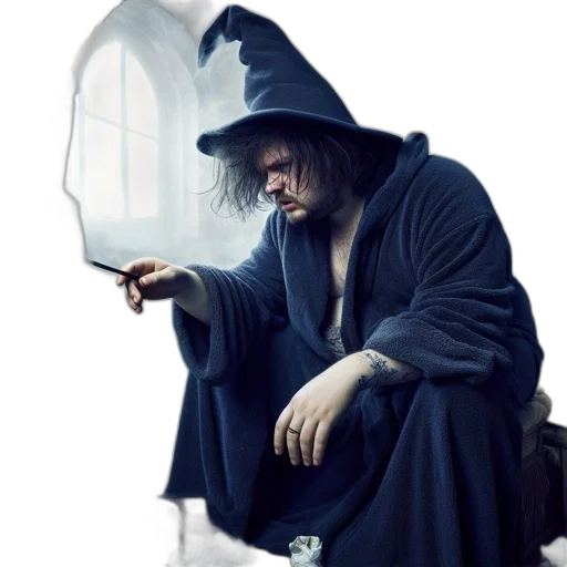 staff, jacket, mask, concept art transparent PNG cut-out