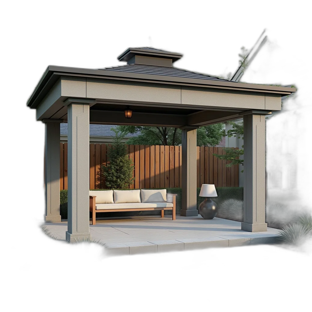 furniture, building, 3d render, photorealistic transparent PNG cut-out