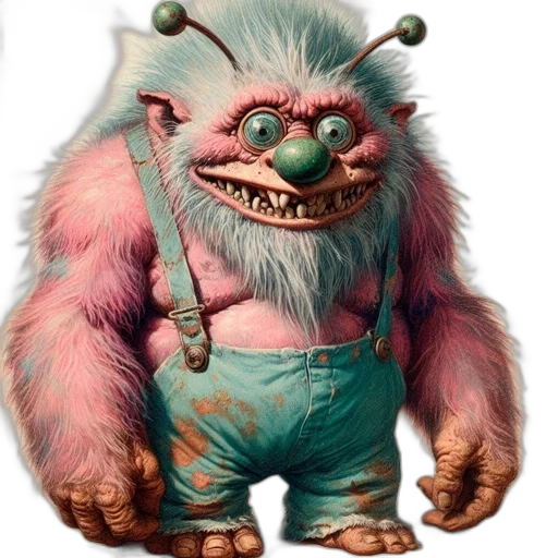 creature, animal, staff, robot transparent PNG cut-out