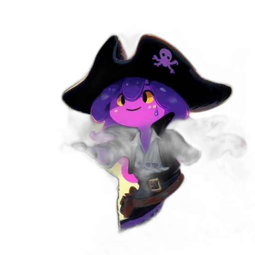 hat, staff, mask, dragon transparent PNG cut-out