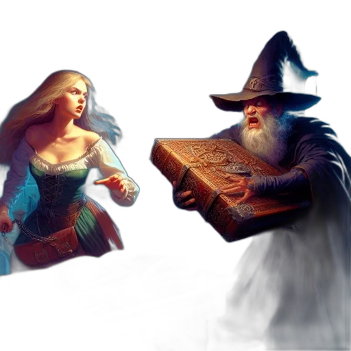 fantasy art, concept art, photorealistic, 3d render transparent PNG cut-out