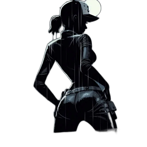 jacket, dress, robot, hat transparent PNG cut-out