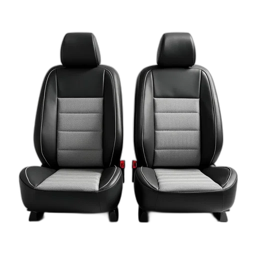 pair, black, white, car transparent PNG cut-out