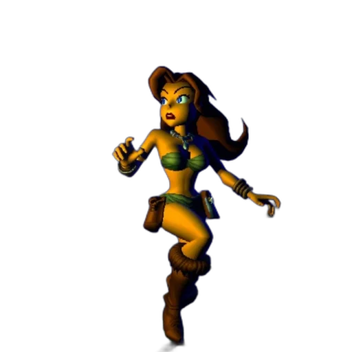 staff, dress, 3d render, concept art transparent PNG cut-out