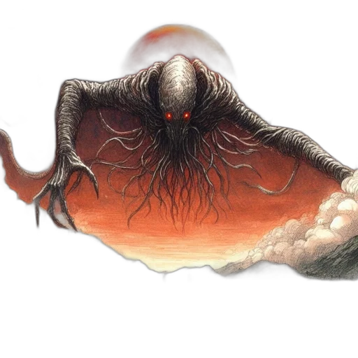creature, hair, animal, mask transparent PNG cut-out