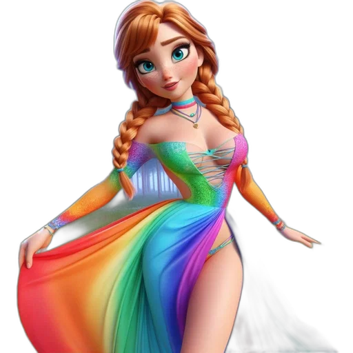 dress, concept art, fantasy art, 3d render transparent PNG cut-out