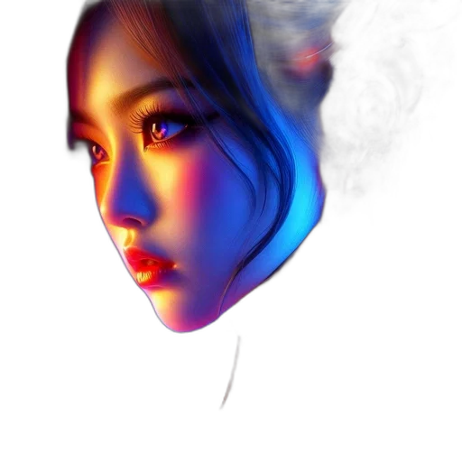 face, mask, dragon, robot transparent PNG cut-out