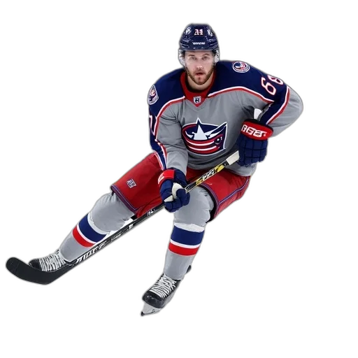 columbus, blue, jackets, skates transparent PNG cut-out