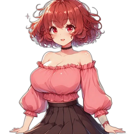 dress, crown, creature, hair transparent PNG cut-out