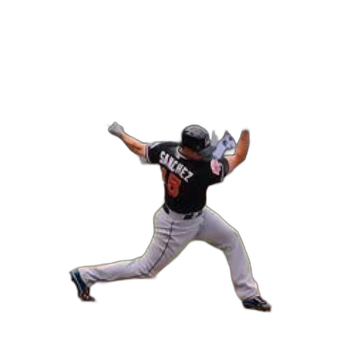 baseball, player, name, sanchez transparent PNG cut-out