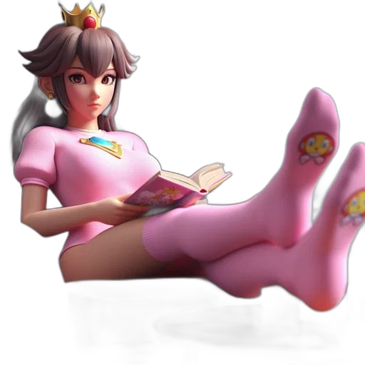 staff, crown, 3d render, concept art transparent PNG cut-out