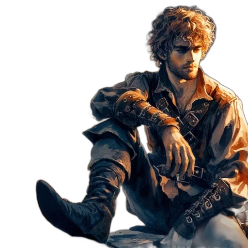 sword, jacket, weapon, dragon transparent PNG cut-out