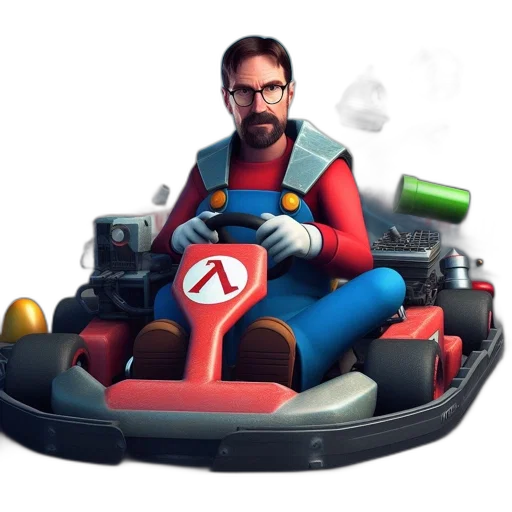 car, weapon, concept art, 3d render transparent PNG cut-out
