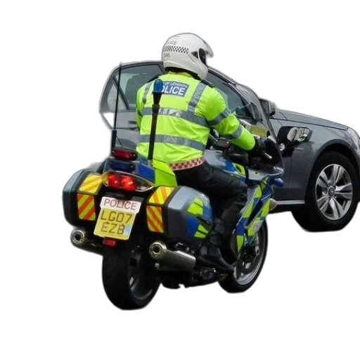 car, police, officer, motorcycle transparent PNG cut-out