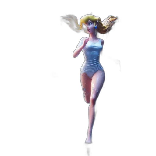 dress, staff, hat, concept art transparent PNG cut-out