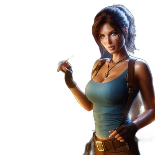 fantasy art, concept art, photorealistic, pixel art transparent PNG cut-out