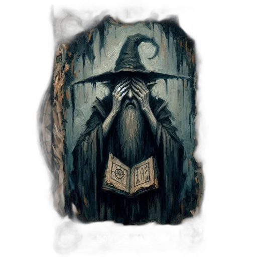 mask, hat, staff, face transparent PNG cut-out