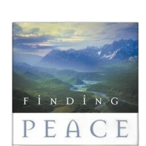 finding, peace, stanley, book transparent PNG cut-out