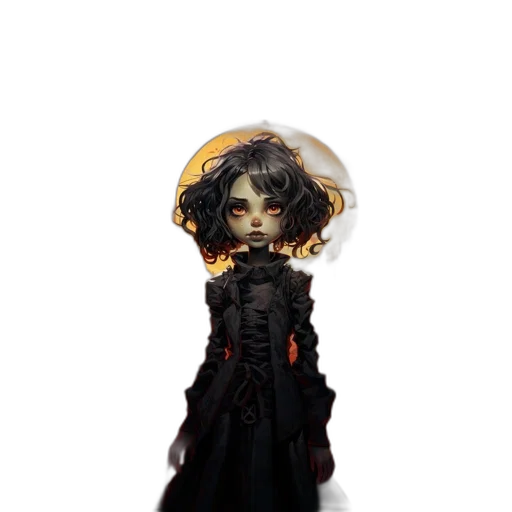 staff, dress, mask, crown transparent PNG cut-out