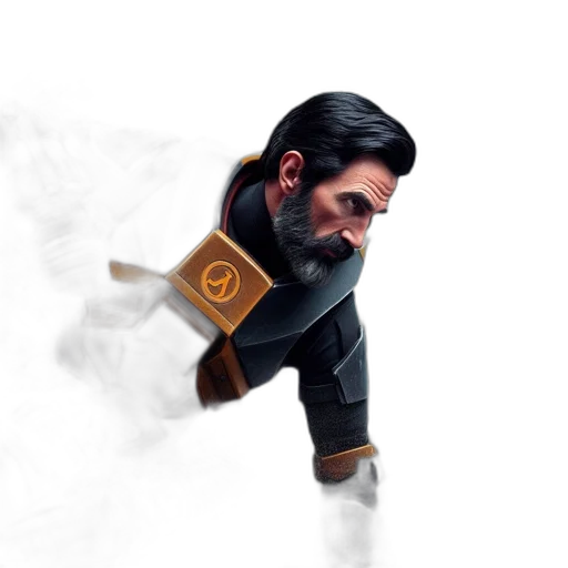 staff, face, jacket, mask transparent PNG cut-out