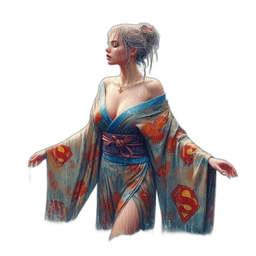 dress, dragon, fantasy art, concept art transparent PNG cut-out