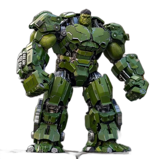 robot, weapon, 3d render, concept art transparent PNG cut-out