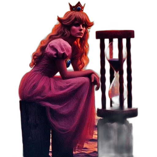 crown, dress, furniture, concept art transparent PNG cut-out