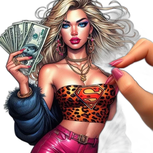 jewelry, comic book art, concept art, fantasy art transparent PNG cut-out