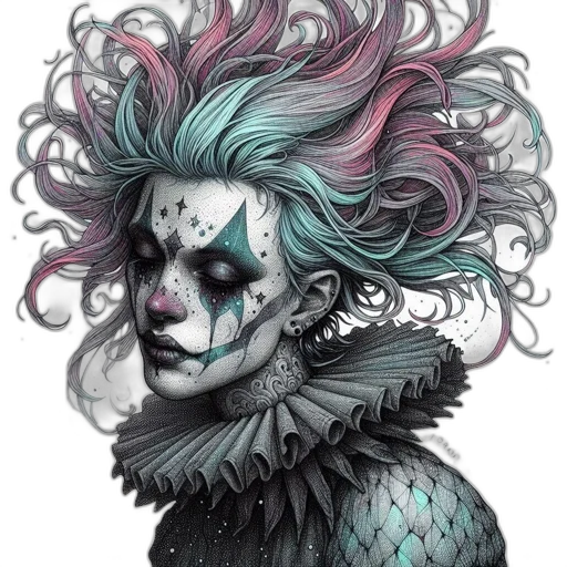 mask, face, creature, hair transparent PNG cut-out