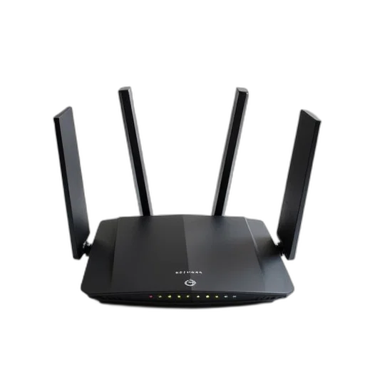 crown, netgear, ac190, modem transparent PNG cut-out