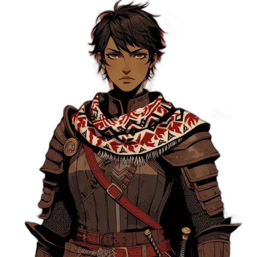 staff, sword, weapon, jacket transparent PNG cut-out