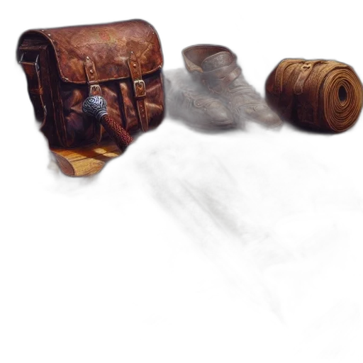bottle, shoes, weapon, mask transparent PNG cut-out
