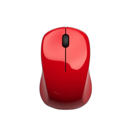 robot, 3d render, photorealistic, red transparent PNG cut-out