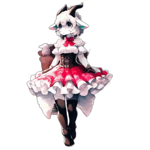 dress, staff, robot, weapon transparent PNG cut-out