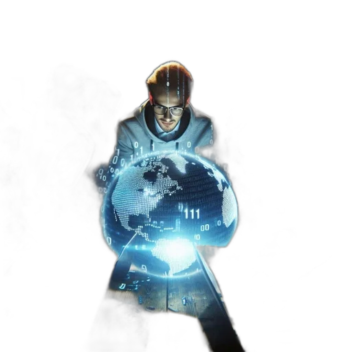 staff, robot, jacket, weapon transparent PNG cut-out