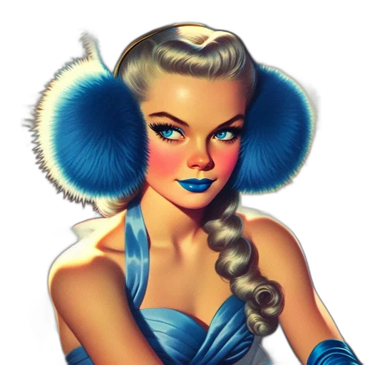 staff, hair, face, fantasy art transparent PNG cut-out
