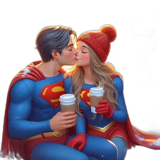 comic book art, concept art, watercolor, photorealistic transparent PNG cut-out